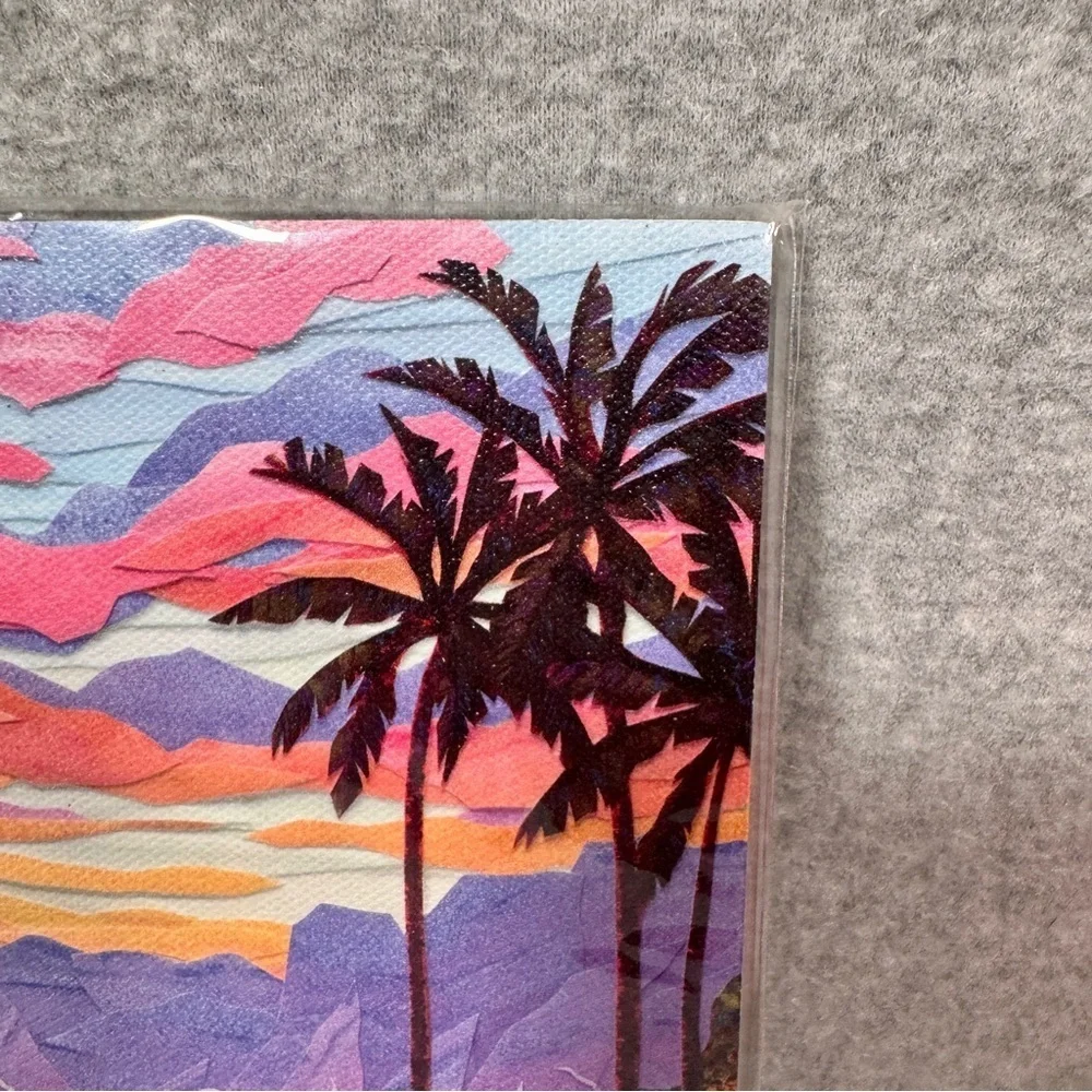 ‘Couples Retreat’ Patrick Parker Foam Mounted Tropical Wall Art Print 8x10